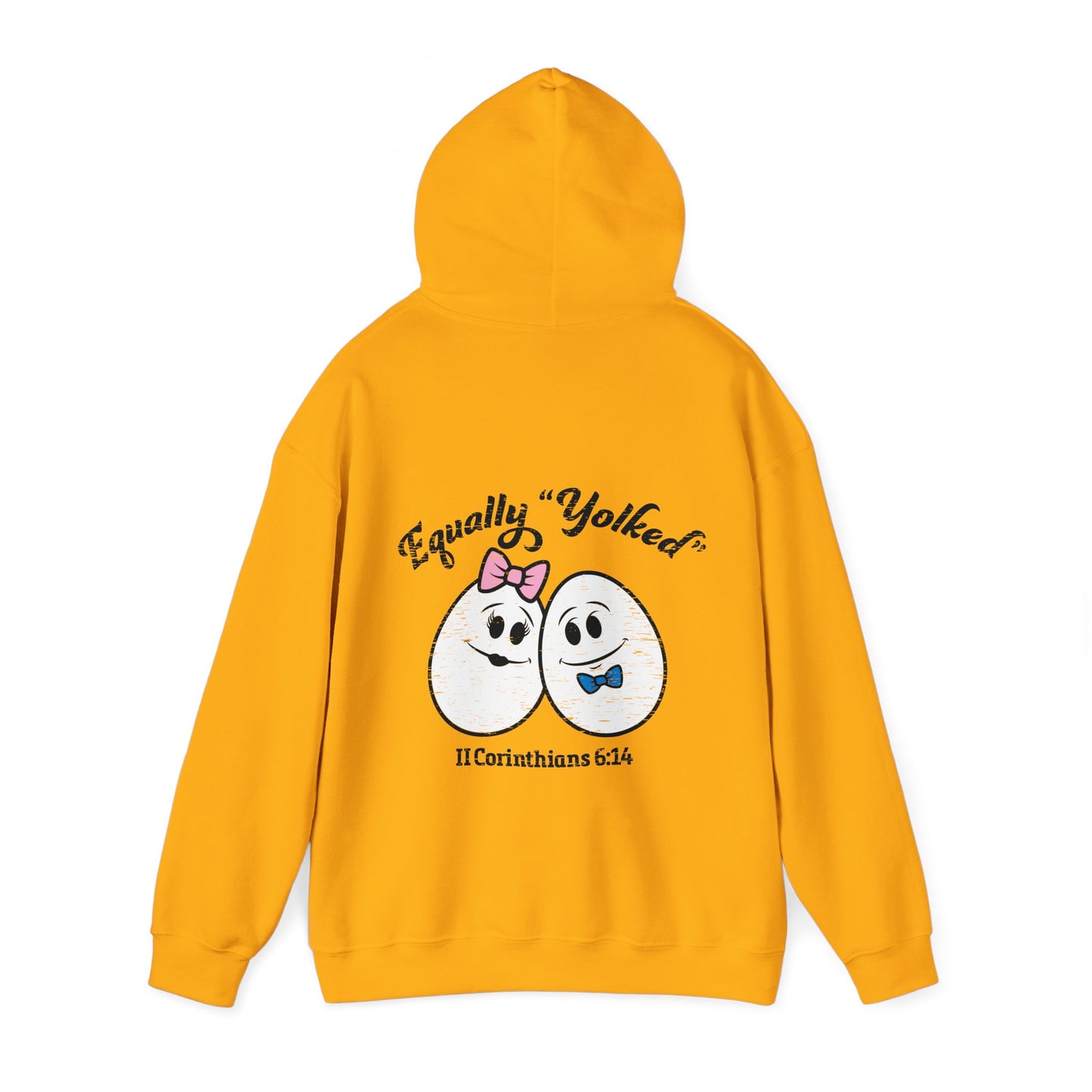 Equally "Yolked" Unisex Hooded Sweatshirt