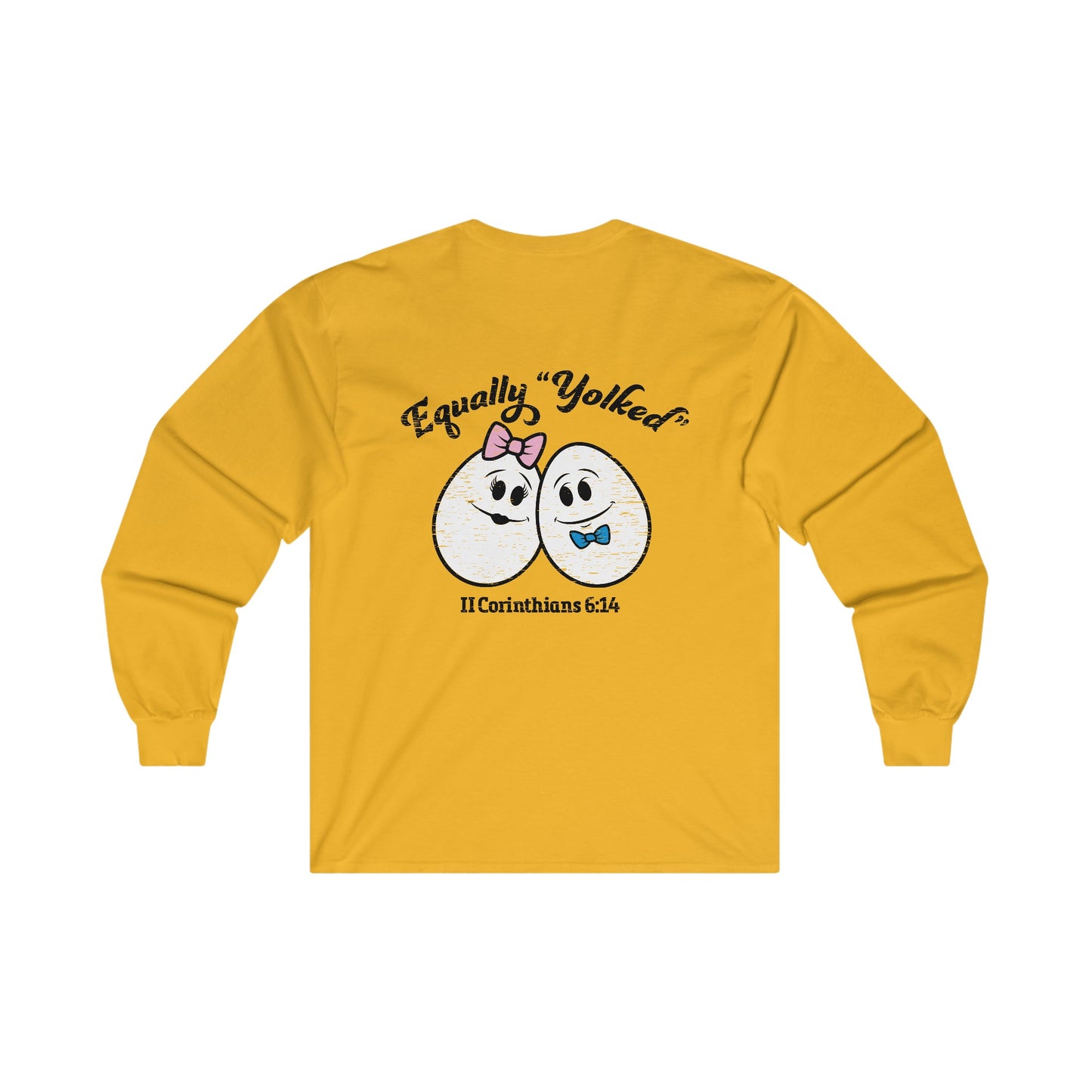 Equally "Yolked" Unisex Long Sleeve Tee