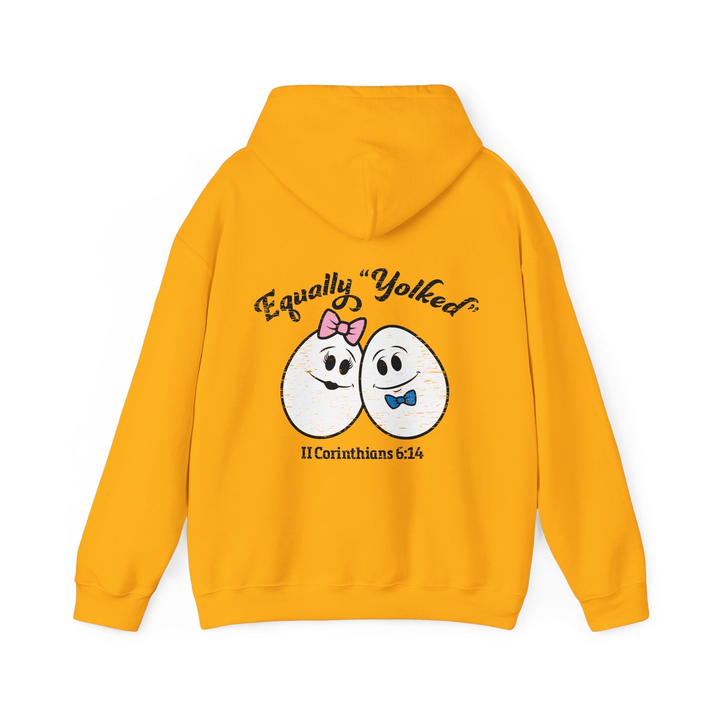 Equally "Yolked" Unisex Hooded Sweatshirt