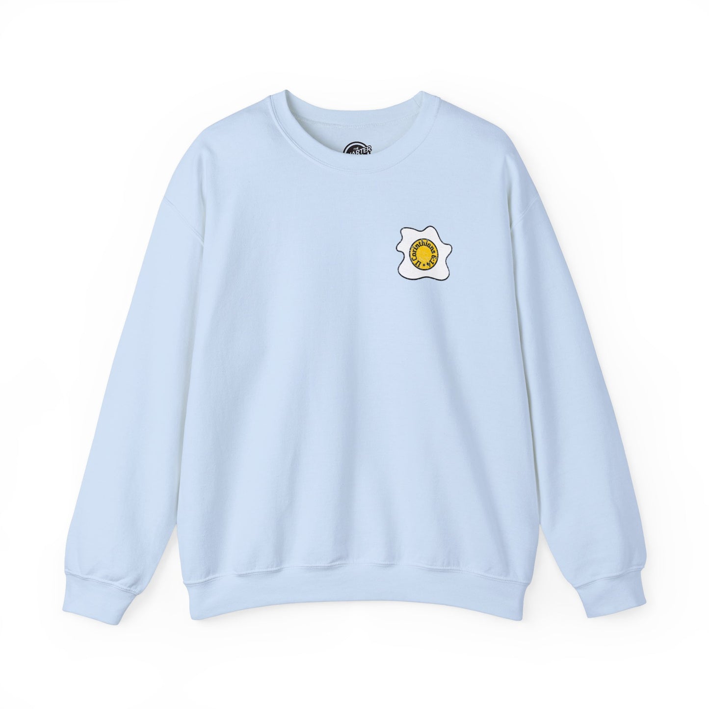 Equally "Yolked" Unisex Crewneck Sweatshirt